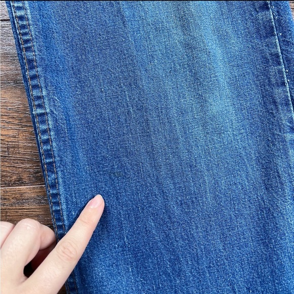 Levi’s • vintage 1970s Plowboy jeans high waist wide leg thrashed faded 70s - Picture 9 of 12